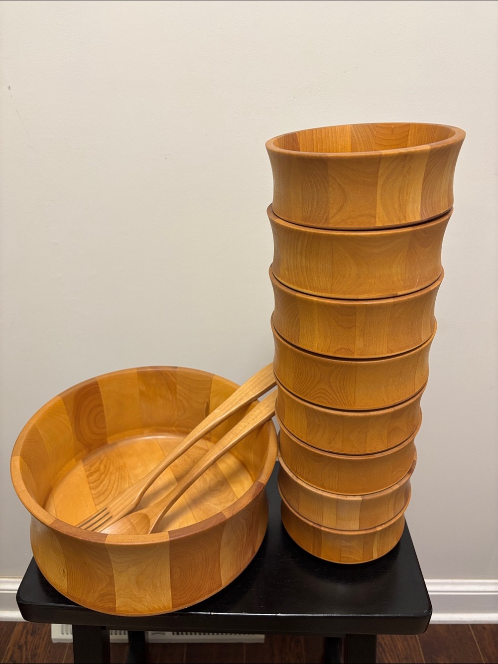 Wooden Salad Bowls from the Vermont Bowl Company